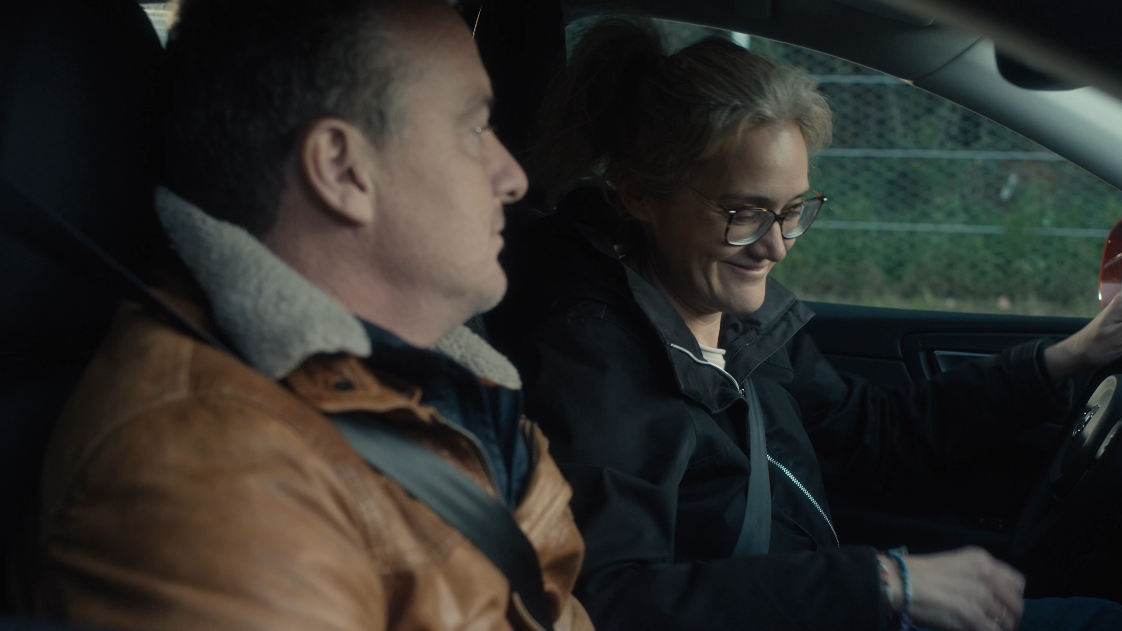 Conversación en el interior del Volvo